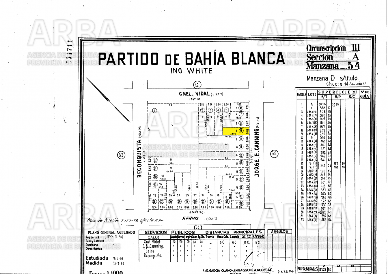 Terreno en Ingeniero White
